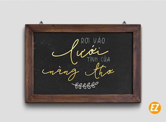 font chữ hand wirte fs just awesome việt hóa - Just Awesome Font 