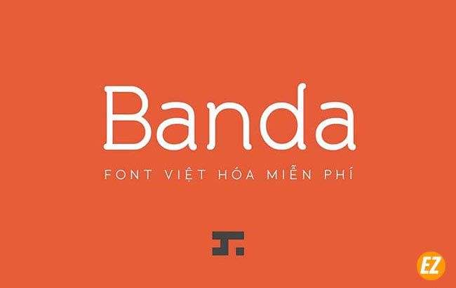 font chữ QX Banda Việt hóa