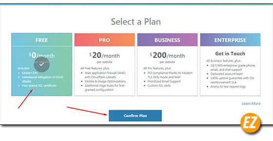 Hướng dẫn sử dụng CloudFlare – Tạo SSL miễn phí