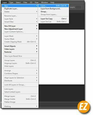 Tạo Layer trong Photoshop