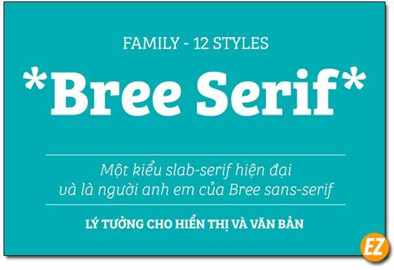 Bree Serif việt hóa là một trong những bộ font chữ được yêu thích nhất hiện nay. Với thiết kế thanh lịch, tinh tế và hiện đại, các bức tranh, tác phẩm thiết kế bao gồm các bảng chữ cái đẹp mắt hơn bao giờ hết. Nếu bạn đang tìm kiếm một bộ font chữ sáng tạo và tiện lợi, hãy xem ngay hình ảnh liên quan đến font Bree Serif việt hóa.