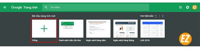 cách chuyển file excel trên google bảng tính