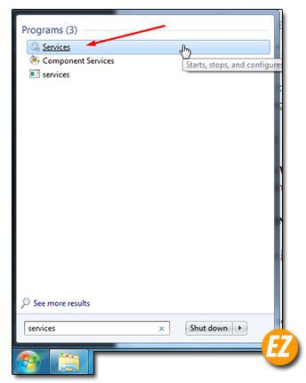 tắt chế độ update tự động trên windows 7