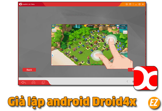 giải lập android droid 4x