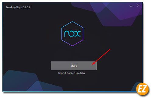 hoàn thành cài đặt Nox app player