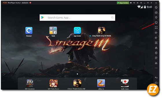 Vào thư mục cài đặt nox app player