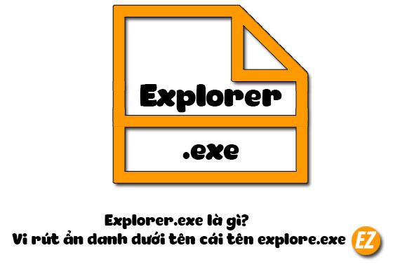 Explorer.exe là gì? Vi rút ẩn danh dưới tên cái tên explore.exe