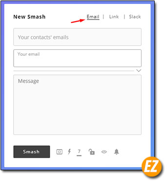 Chia sẻ dưới dạng gửi email