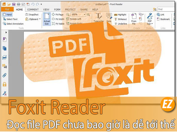Foxit reader phần mềm đọc file pdf