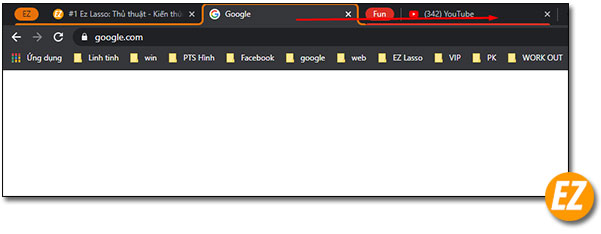 Di chuyển website sang group khác