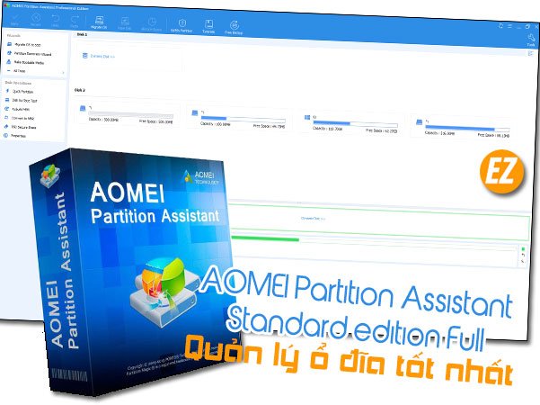 Download phần mềm AOMEI Partition Assistant standard edition full