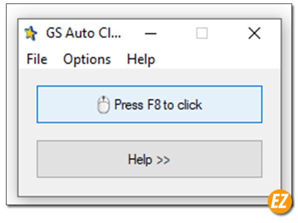 Giao diện auto click