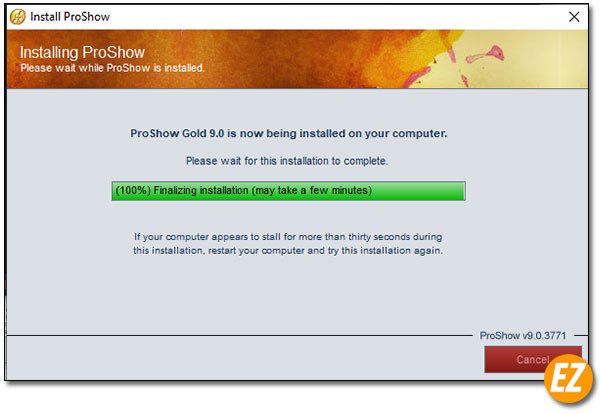 Quá trình cài đặt phần mềm Proshow Gold 9 Full