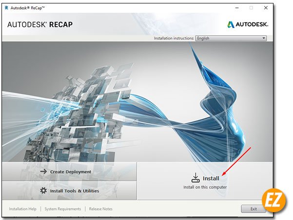 Cài đặt Autodesk Recap 2020