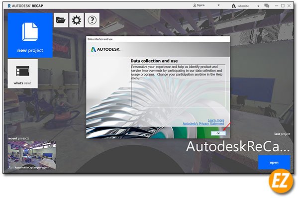 Chọn kích hoạt bằng phần mềm Autodesk