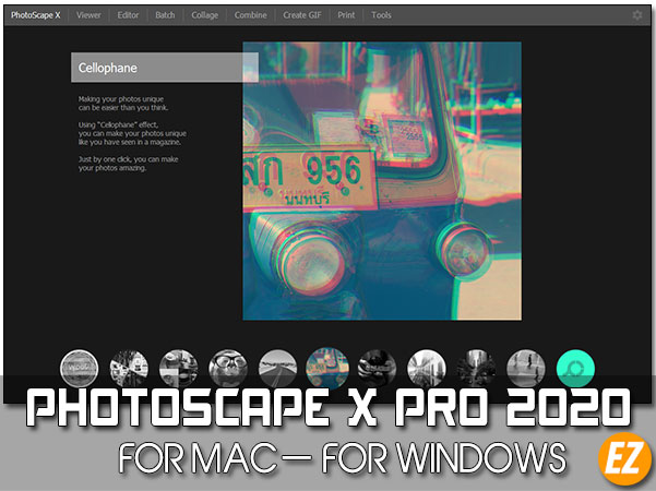 Photoscape x Pro 2020 For mac for windows