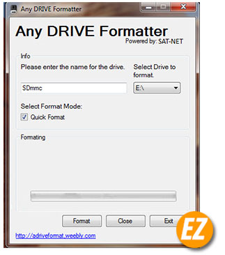 Any drive formatter