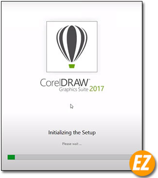 Giải nén tệp tin cài đặt CorelDraw 2017 full