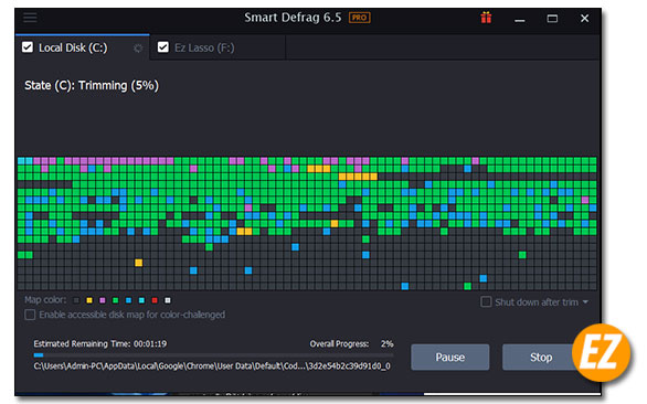 Tính năng của IObit Smart Defrag Pro 6