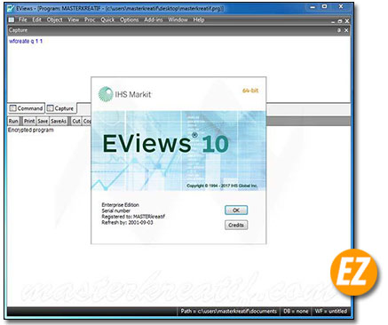 Download Eviews 10