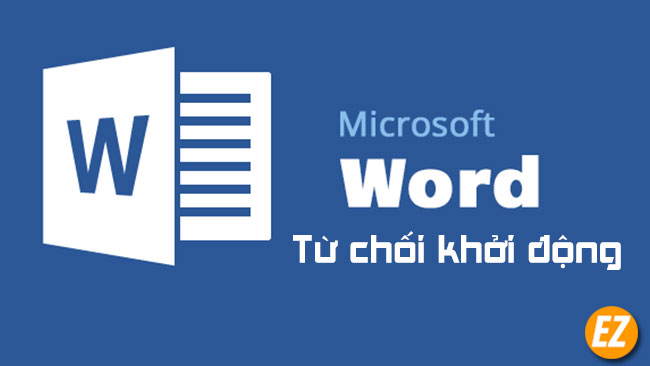 word Từ chối khởi động