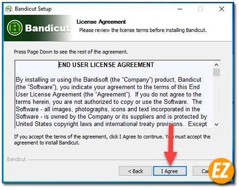Chính sách cài đặt phần mềm Bandicut