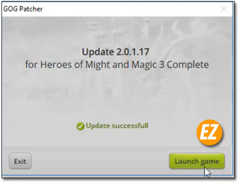 Hoàn thành update game heroes 3 pc