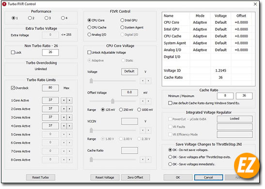 Undervolt – Cách giảm nhiệt độ CPU hiệu quả