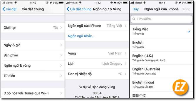 Chuyển Chrome sang tiếng Việt trên Iphone