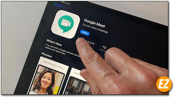 Cách cài đặt Google Meet trên điện thoại IOS