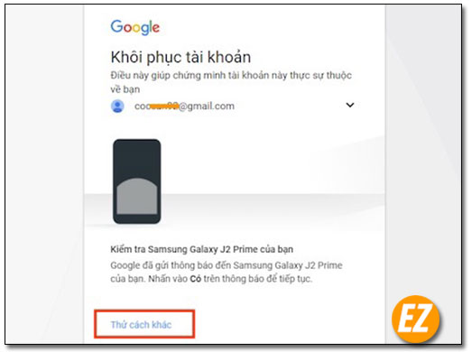 Chọn thử cách khác