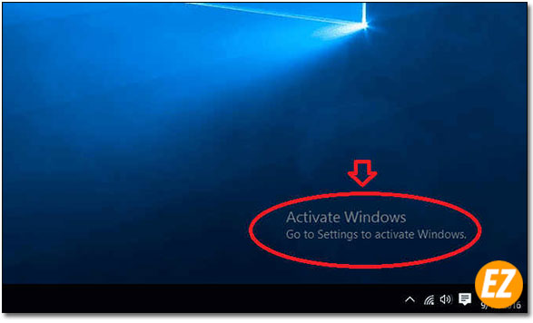 Kiểm tra win 10 đã active nữa