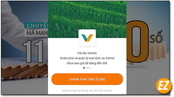 Chọn khám phá trên APP