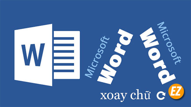 Xoay chữ trong word