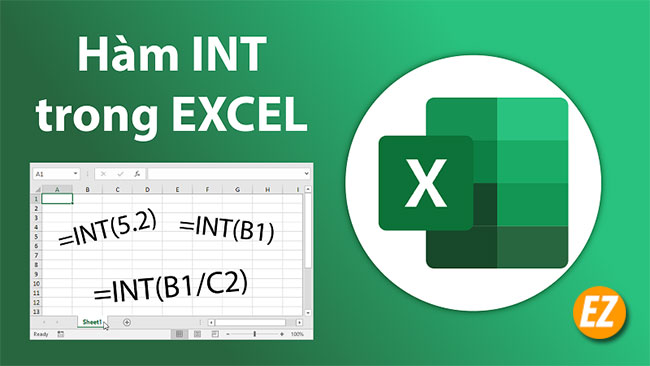 hàm int trong Excel