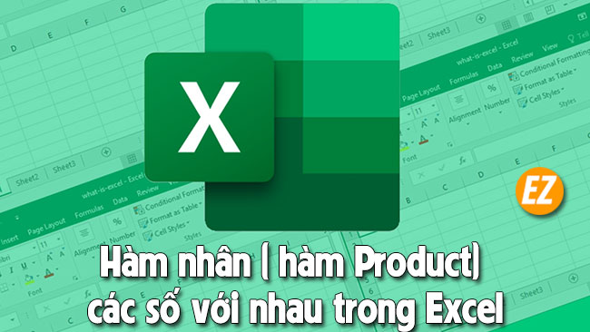 hàm nhân hàm Product trong Excel