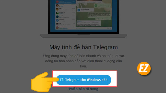 Cách tải và cài đặt Telegram cho PC, Laptop