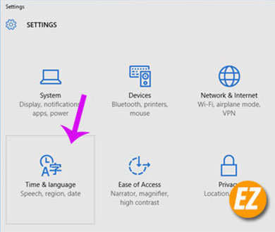 Chuyển tiếng Việt cho windows 10 nhanh chóng