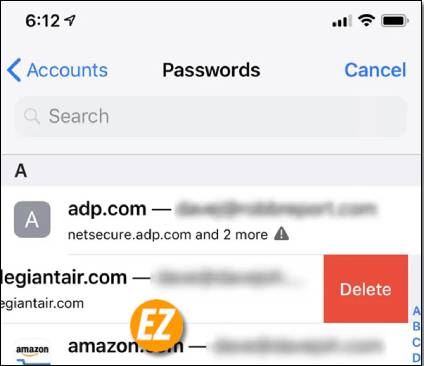 Cách xem mật khẩu Iphone và chỉnh sửa mật khẩu vừa lưu