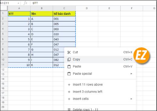 Cách chuyển file Excel sang Google Sheets