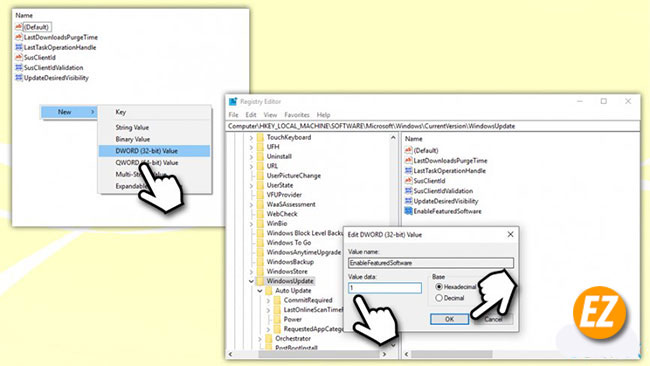 Sử dụng Registry Editor sửa lỗi 0x8007042 trong windows 10