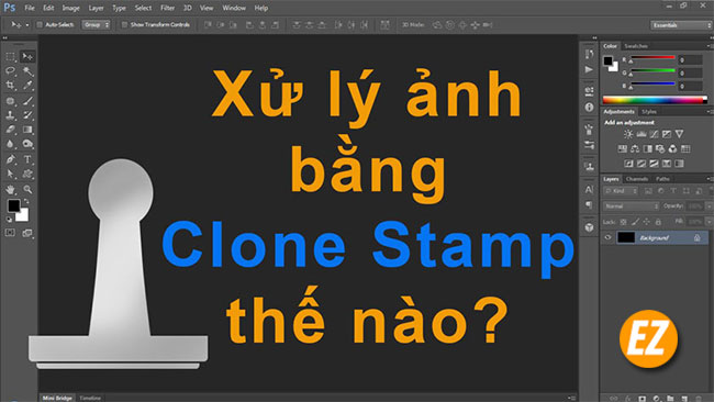 Hướng dẫn sử dụng công cụ Clone Stamp trong Photoshop