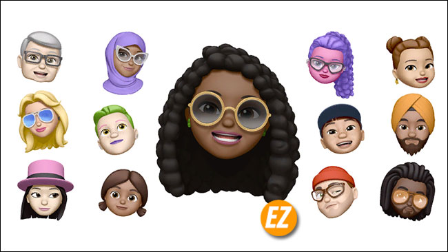 dùng memoji làm avatar apple ID