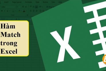 hàm Match trong Excel