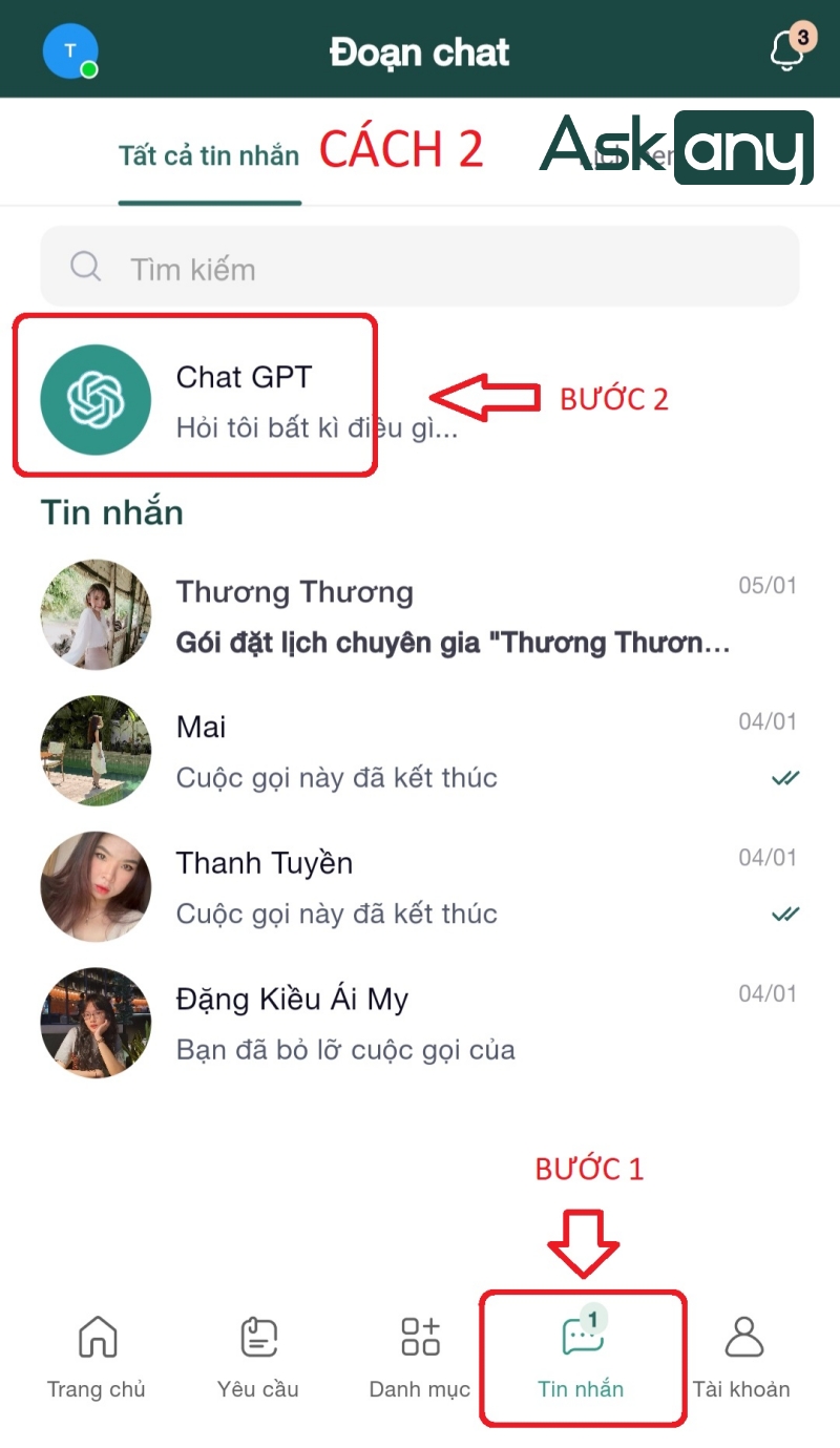 Tải Và Sử Dụng ChatGPT Miễn Phí Tại App Askany Mất 10s Cho Người Dùng Việt Nam