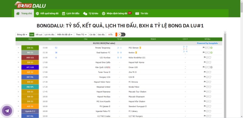 Bongdalu Bongdalu - Website cung cấp tin bóng đá chuẩn xác