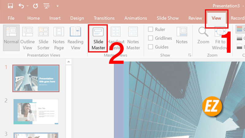 Cách thay đổi font chữ mặc định trong Powerpoint