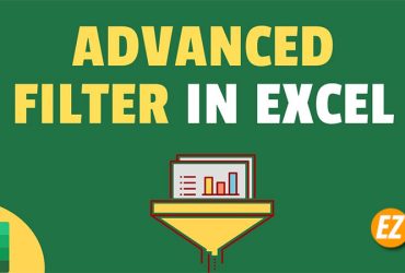 cách sử dụng Advanced filter để lọc dữ liệu trong excel