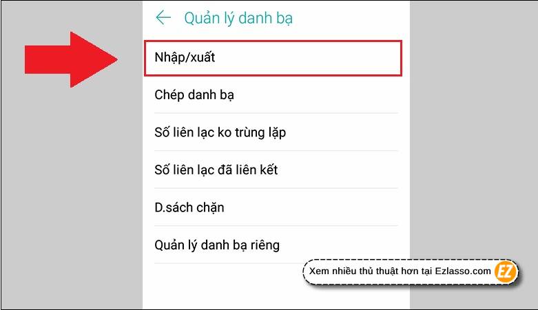 chuyển dữ liệu điện thoại android cũ sang điện thoại mới