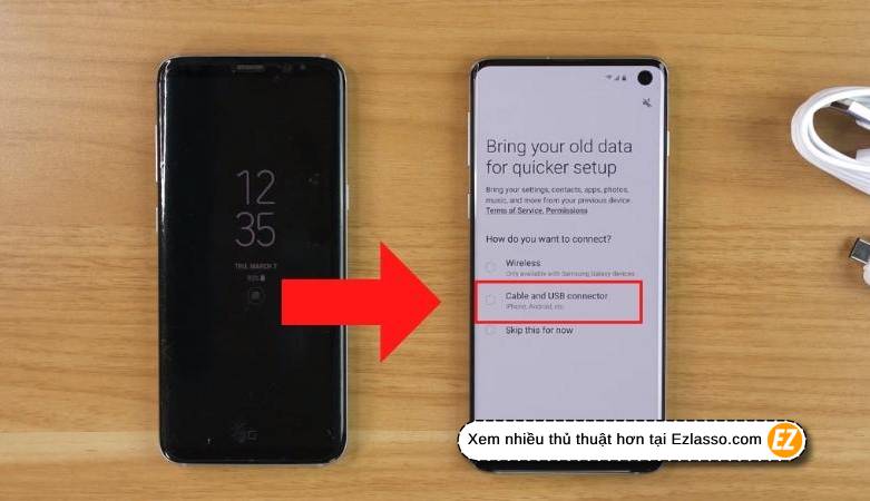 chuyển dữ liệu điện thoại android cũ sang điện thoại mới